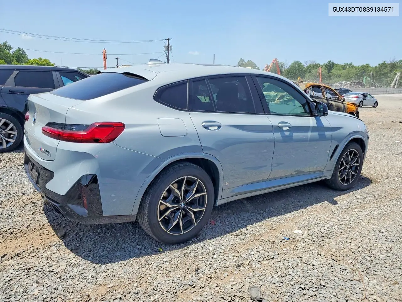 2025 BMW X4 M40I VIN: 5UX43DT08S9134571 Lot: 58459406