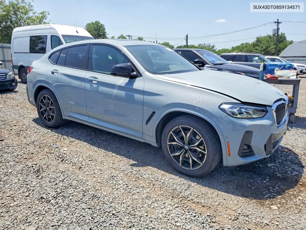 2025 BMW X4 M40I VIN: 5UX43DT08S9134571 Lot: 58459406