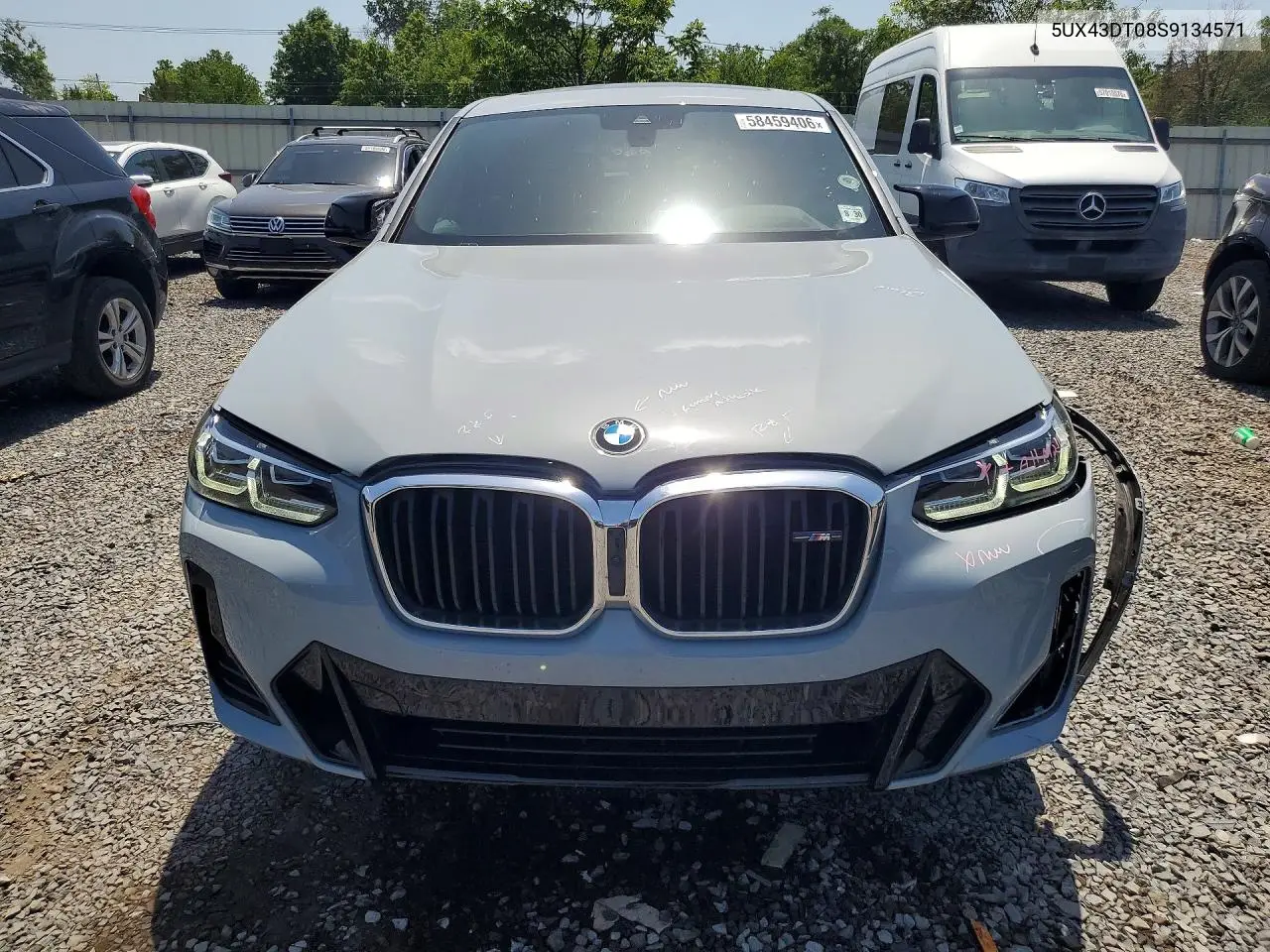 2025 BMW X4 M40I VIN: 5UX43DT08S9134571 Lot: 58459406