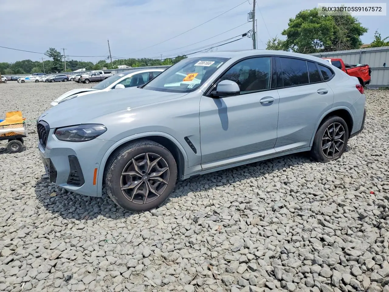 2025 BMW X4 xDrive30I VIN: 5UX33DT05S9167572 Lot: 60861666