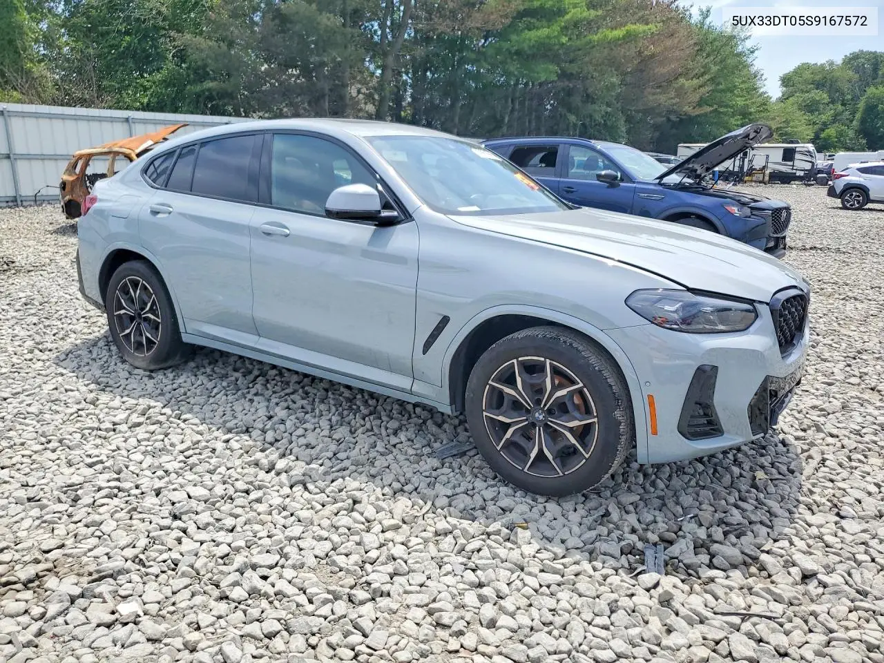 2025 BMW X4 xDrive30I VIN: 5UX33DT05S9167572 Lot: 60861666