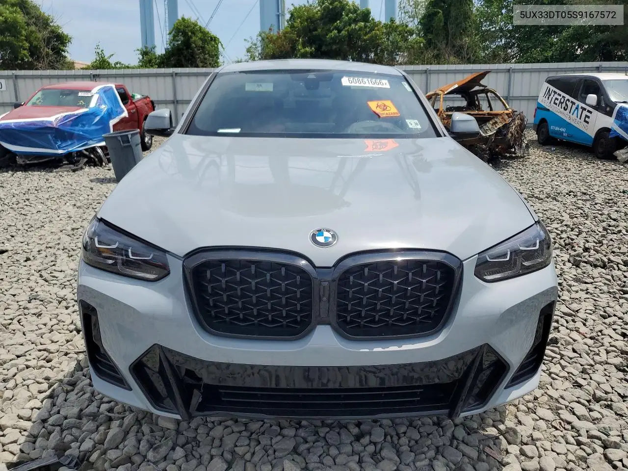 2025 BMW X4 xDrive30I VIN: 5UX33DT05S9167572 Lot: 60861666