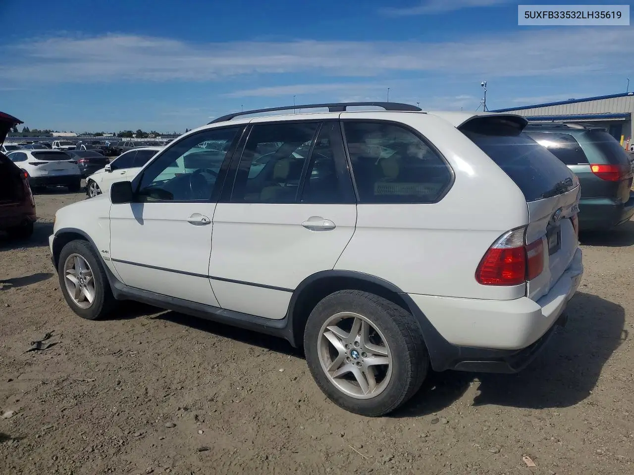 2002 BMW X5 4.4I VIN: 5UXFB33532LH35619 Lot: 61699846