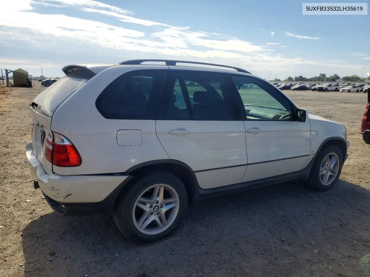 2002 BMW X5 4.4I VIN: 5UXFB33532LH35619 Lot: 61699846