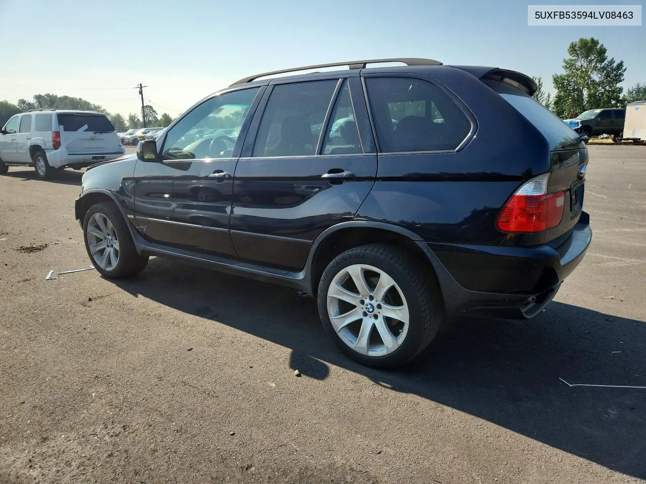 2004 BMW X5 4.4I VIN: 5UXFB53594LV08463 Lot: 61948246