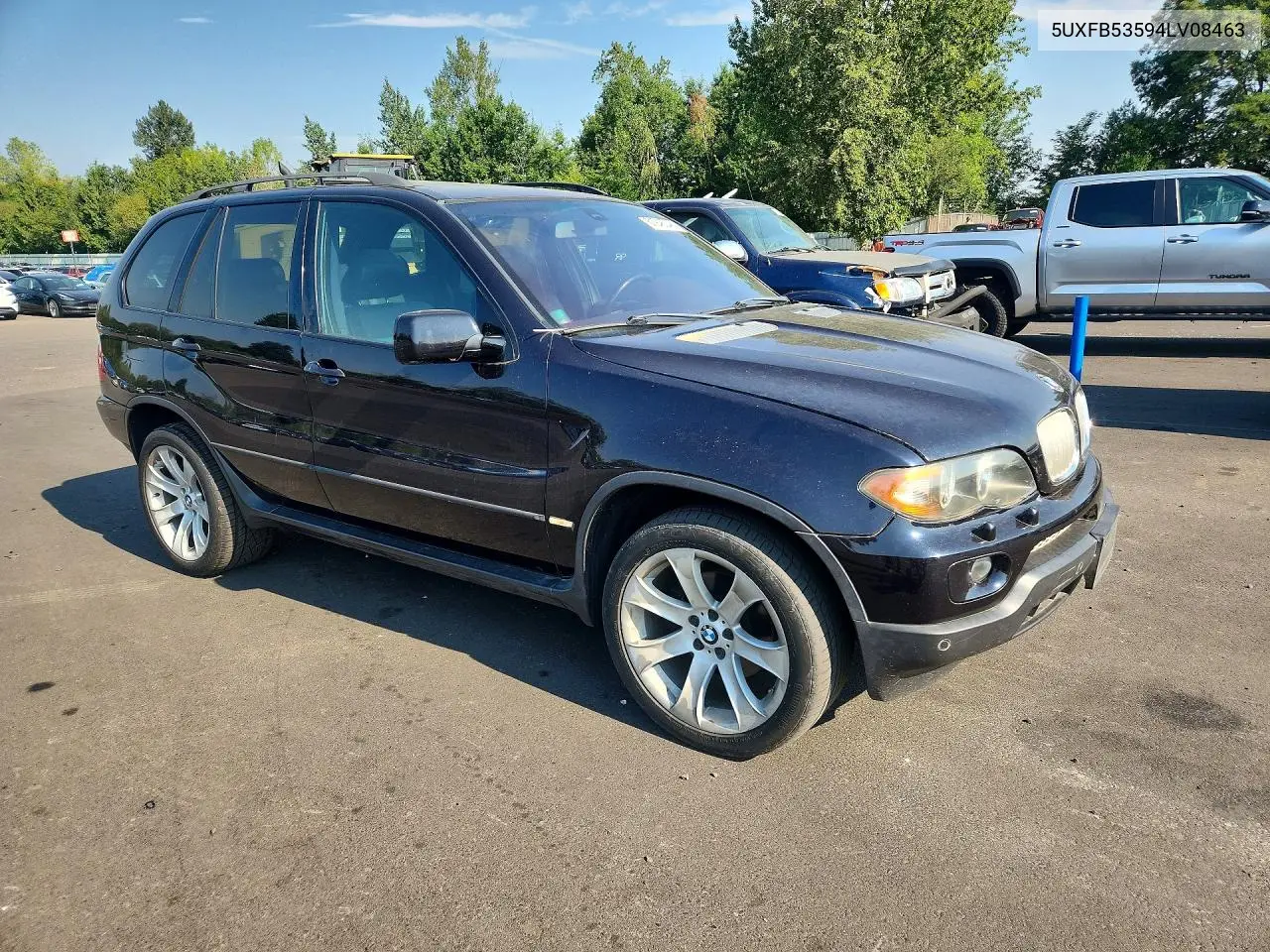 2004 BMW X5 4.4I VIN: 5UXFB53594LV08463 Lot: 61948246