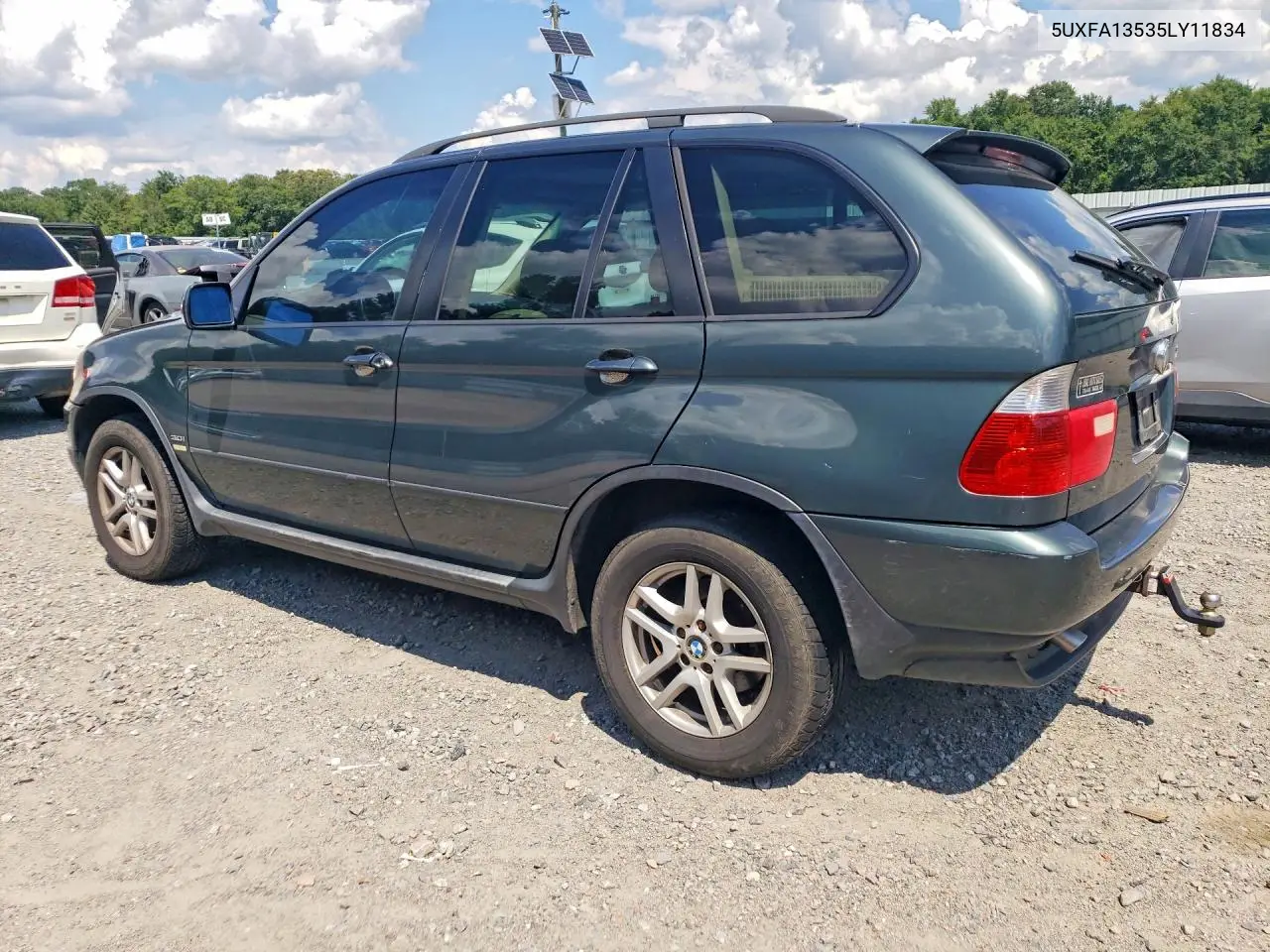 2005 BMW X5 3.0I VIN: 5UXFA13535LY11834 Lot: 59904306