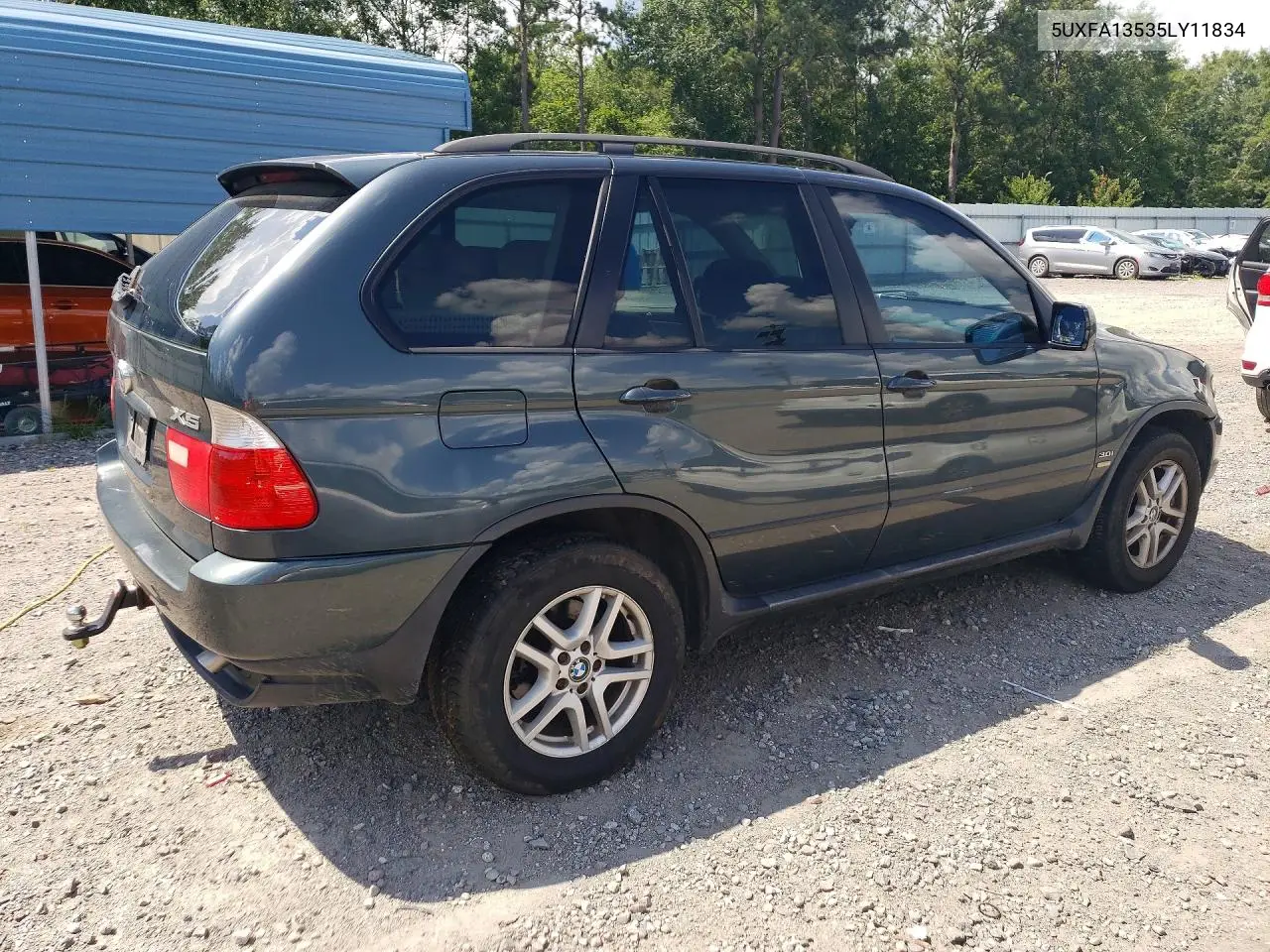 2005 BMW X5 3.0I VIN: 5UXFA13535LY11834 Lot: 59904306