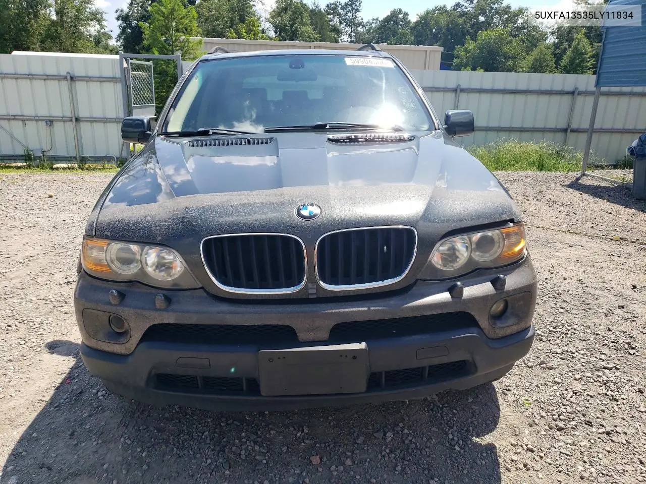 2005 BMW X5 3.0I VIN: 5UXFA13535LY11834 Lot: 59904306
