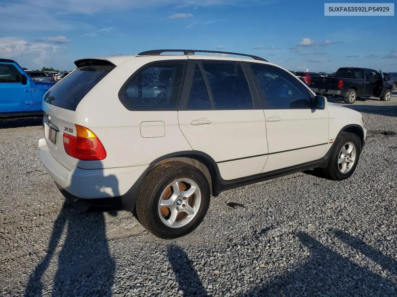 2007 BMW X5 VIN: 5UXFA53592LP54929 Lot: 60420636