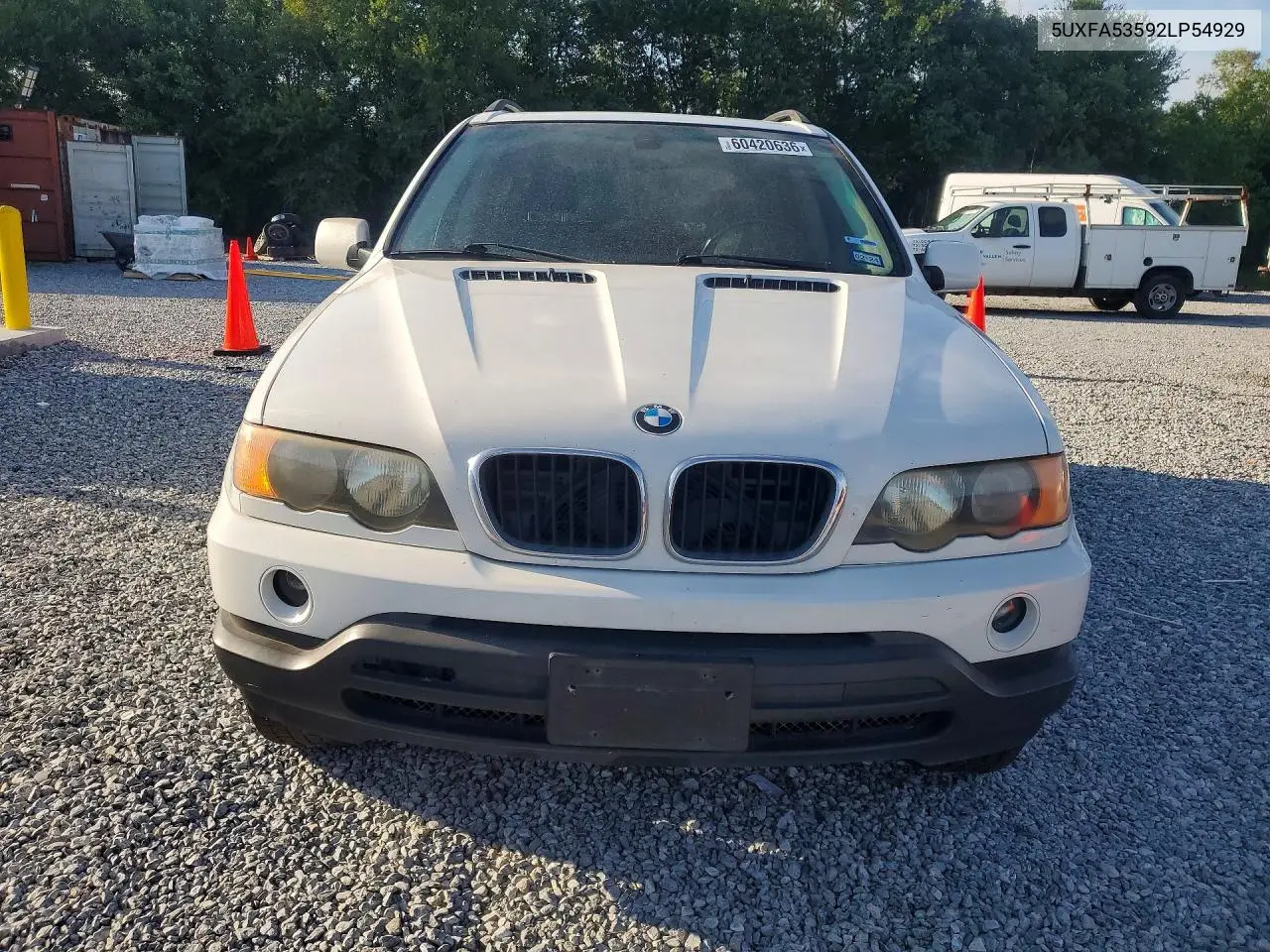 2007 BMW X5 VIN: 5UXFA53592LP54929 Lot: 60420636