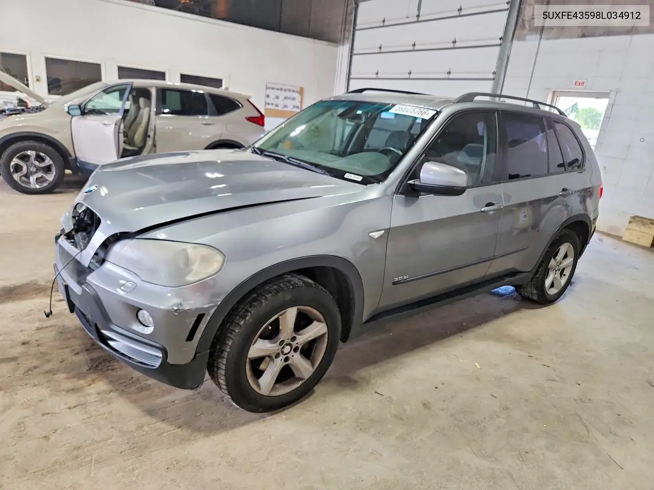 2008 BMW X5 3.0I VIN: 5UXFE43598L034912 Lot: 59925766