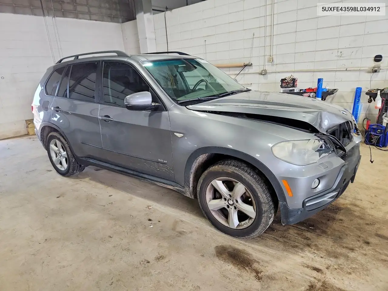 2008 BMW X5 3.0I VIN: 5UXFE43598L034912 Lot: 59925766