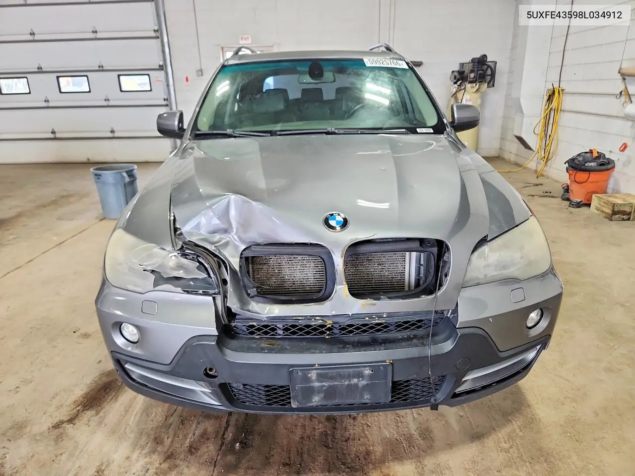 2008 BMW X5 3.0I VIN: 5UXFE43598L034912 Lot: 59925766