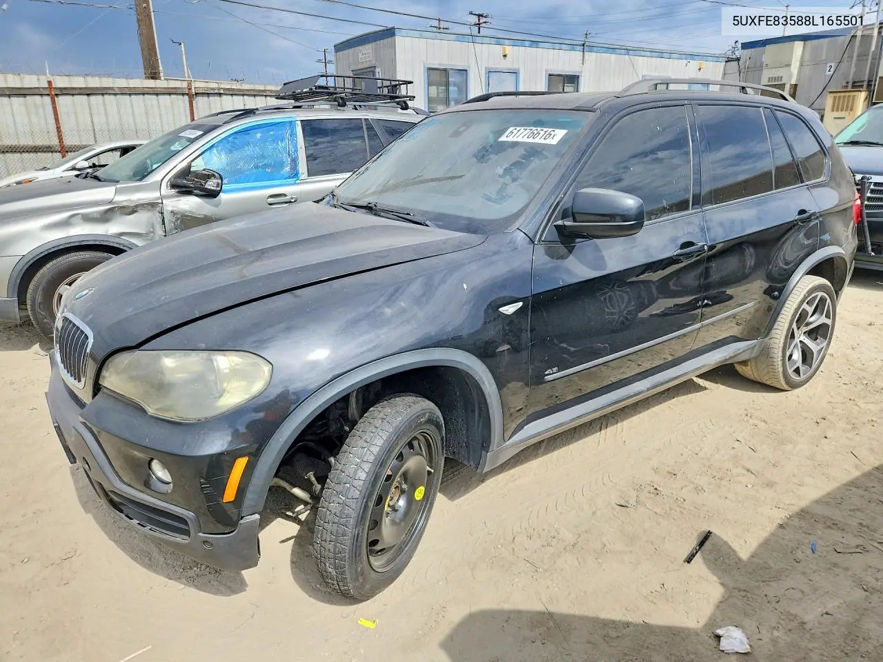 2008 BMW X5 4.8I VIN: 5UXFE83588L165501 Lot: 61776616