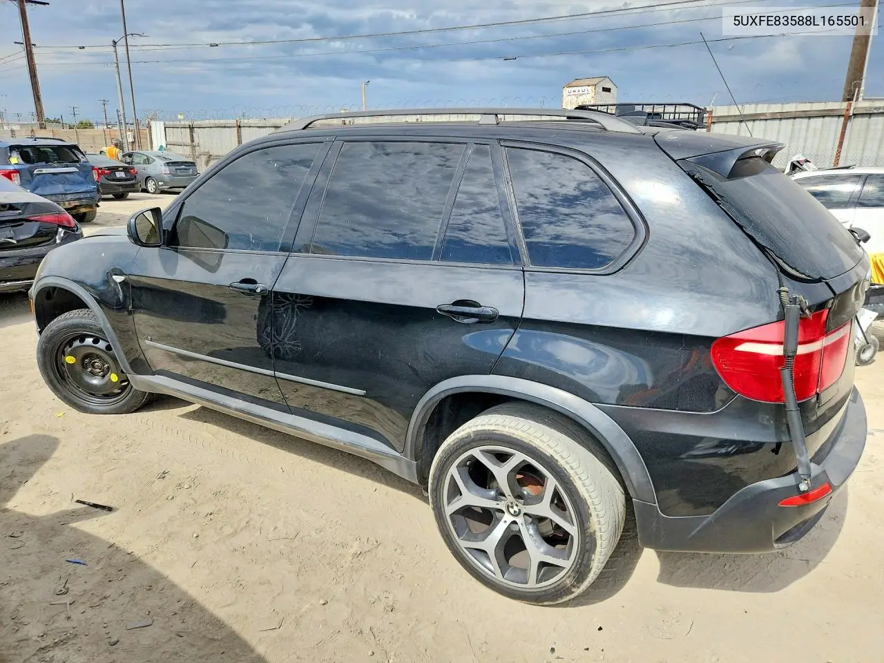 2008 BMW X5 4.8I VIN: 5UXFE83588L165501 Lot: 61776616