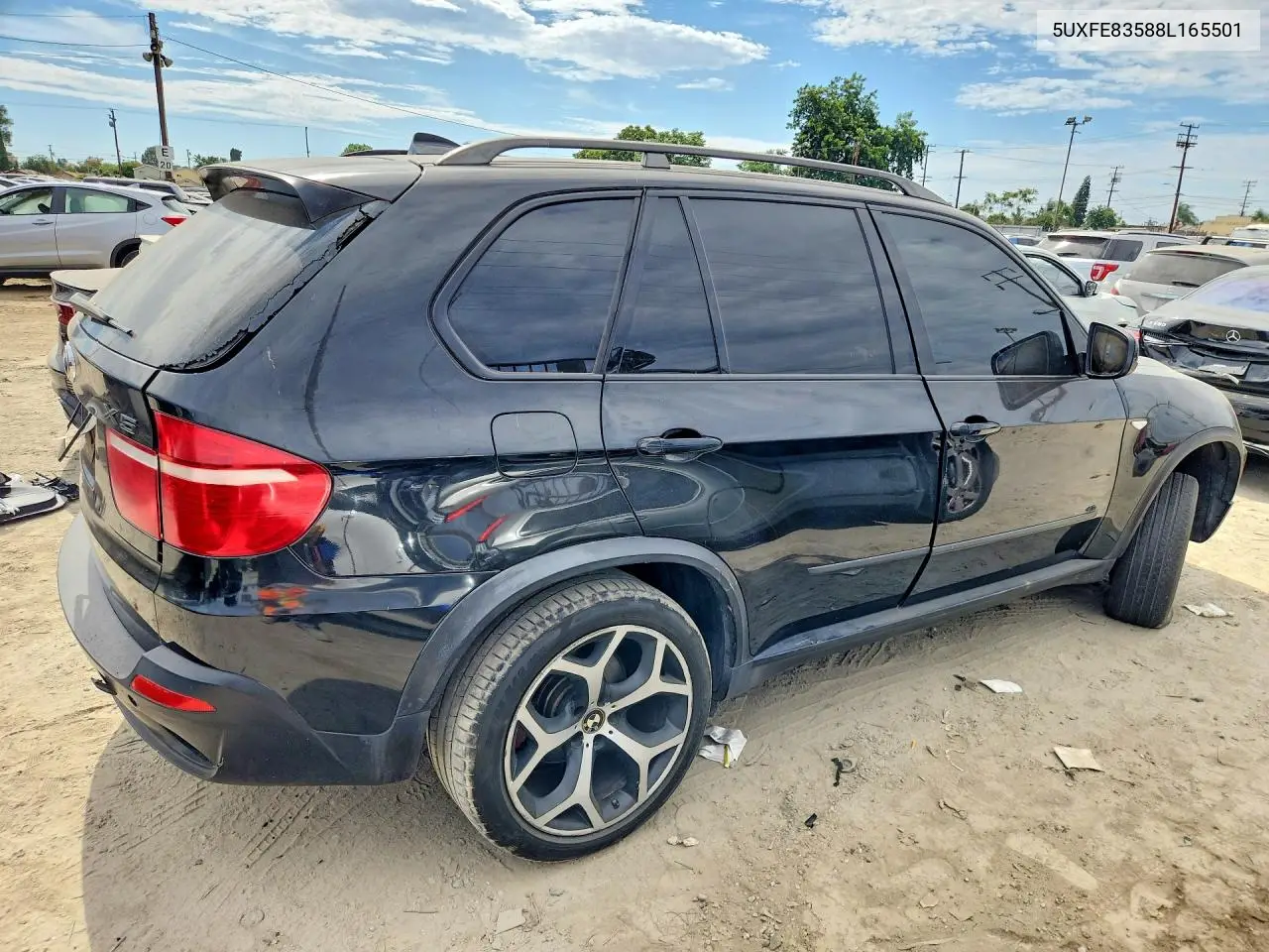 2008 BMW X5 4.8I VIN: 5UXFE83588L165501 Lot: 61776616