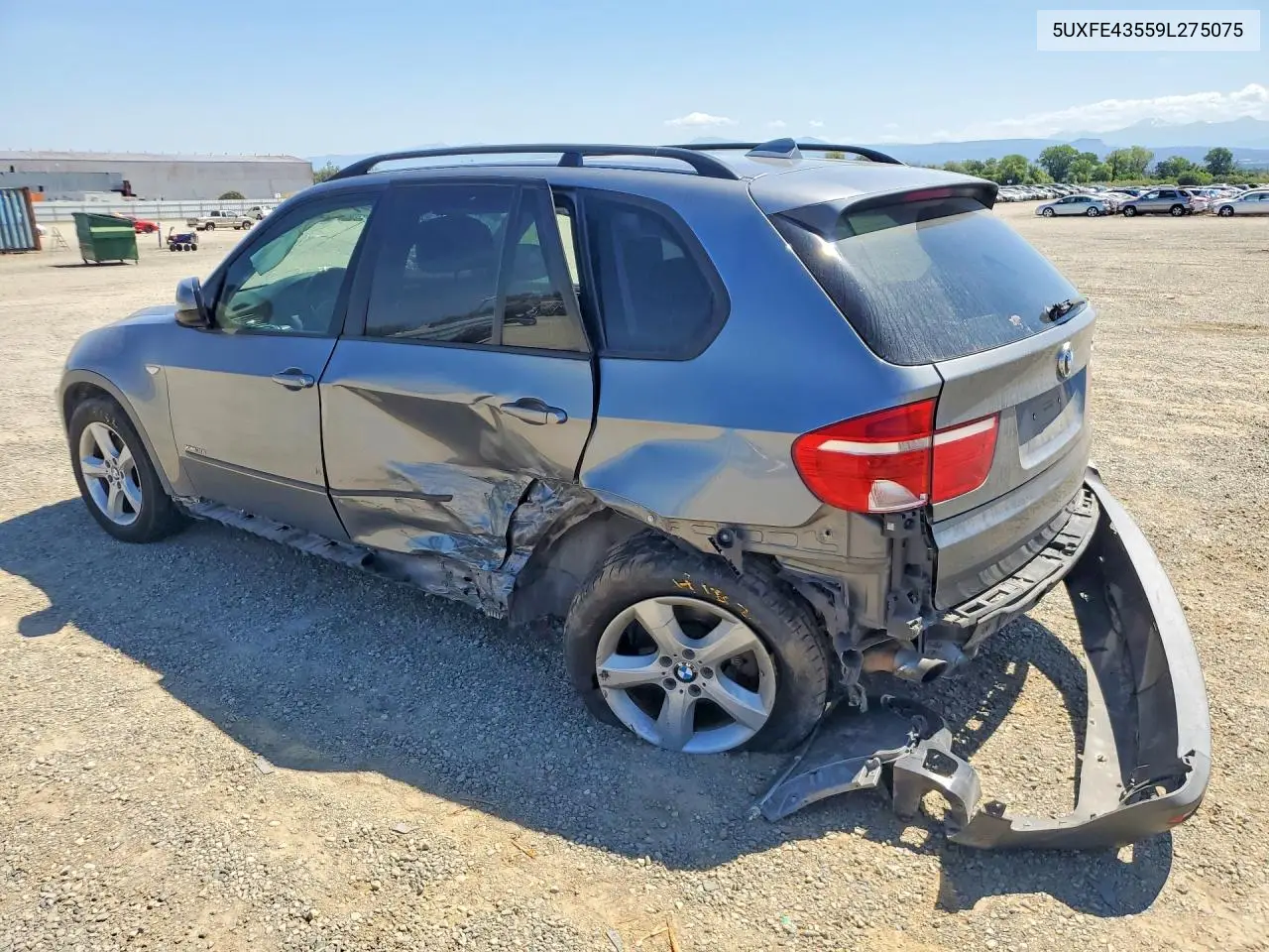2009 BMW X5 xDrive30I VIN: 5UXFE43559L275075 Lot: 58318916
