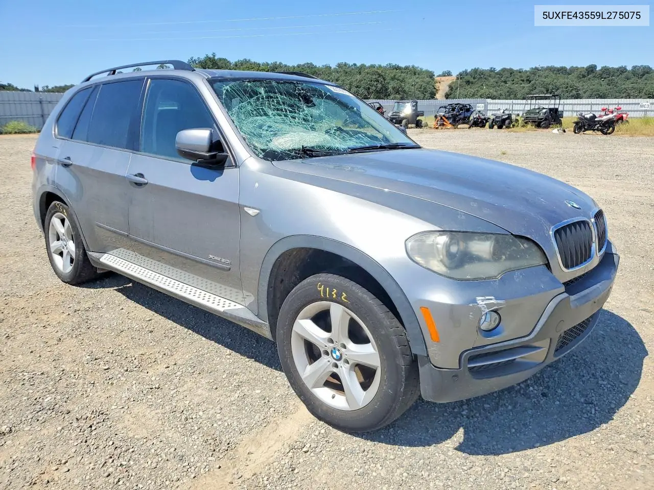 2009 BMW X5 xDrive30I VIN: 5UXFE43559L275075 Lot: 58318916