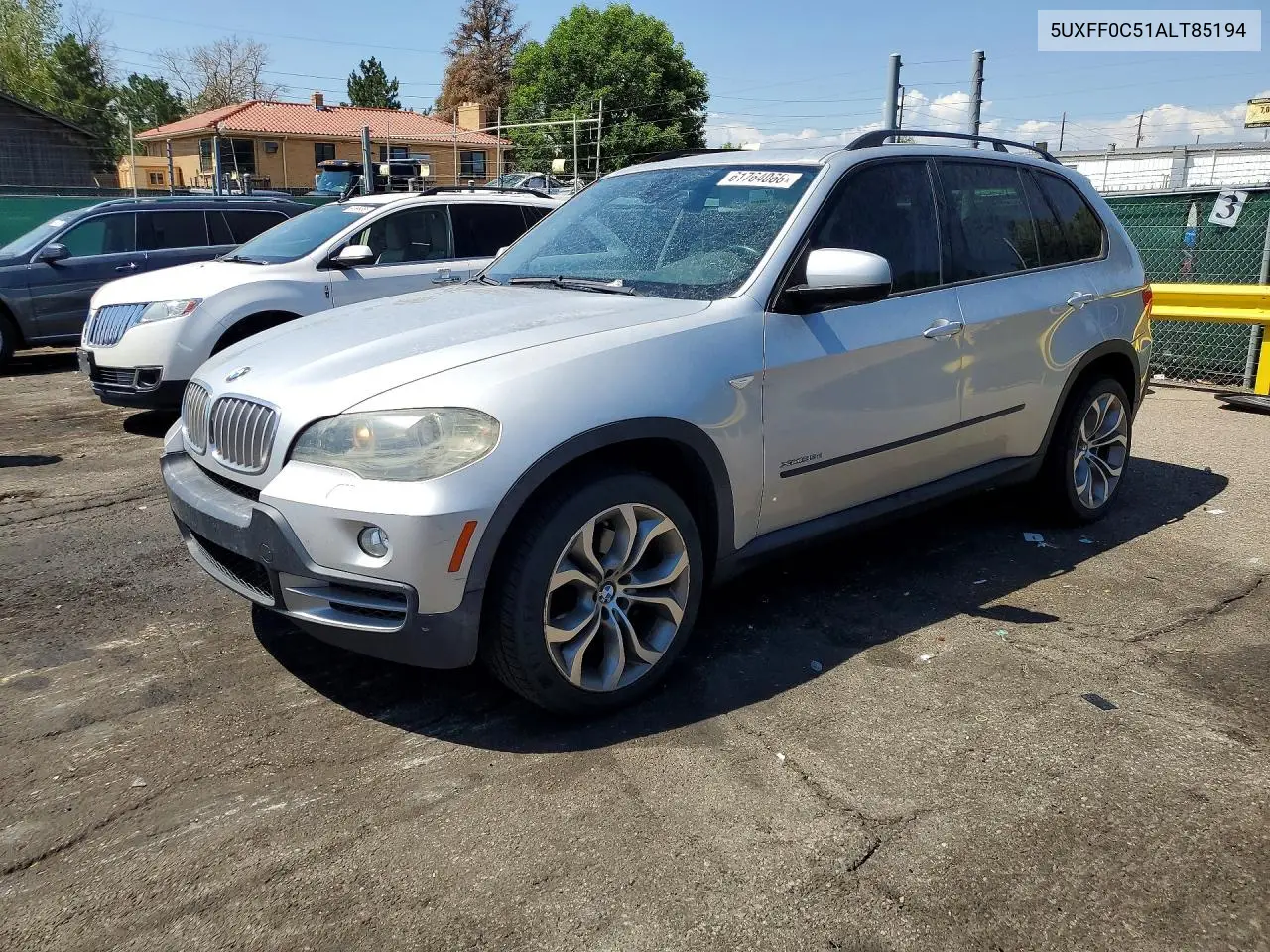 2010 BMW X5 xDrive35D VIN: 5UXFF0C51ALT85194 Lot: 61764066