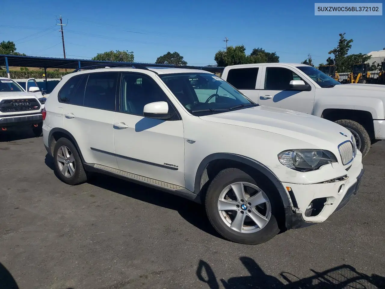 2011 BMW X5 xDrive35D VIN: 5UXZW0C56BL372102 Lot: 54842136