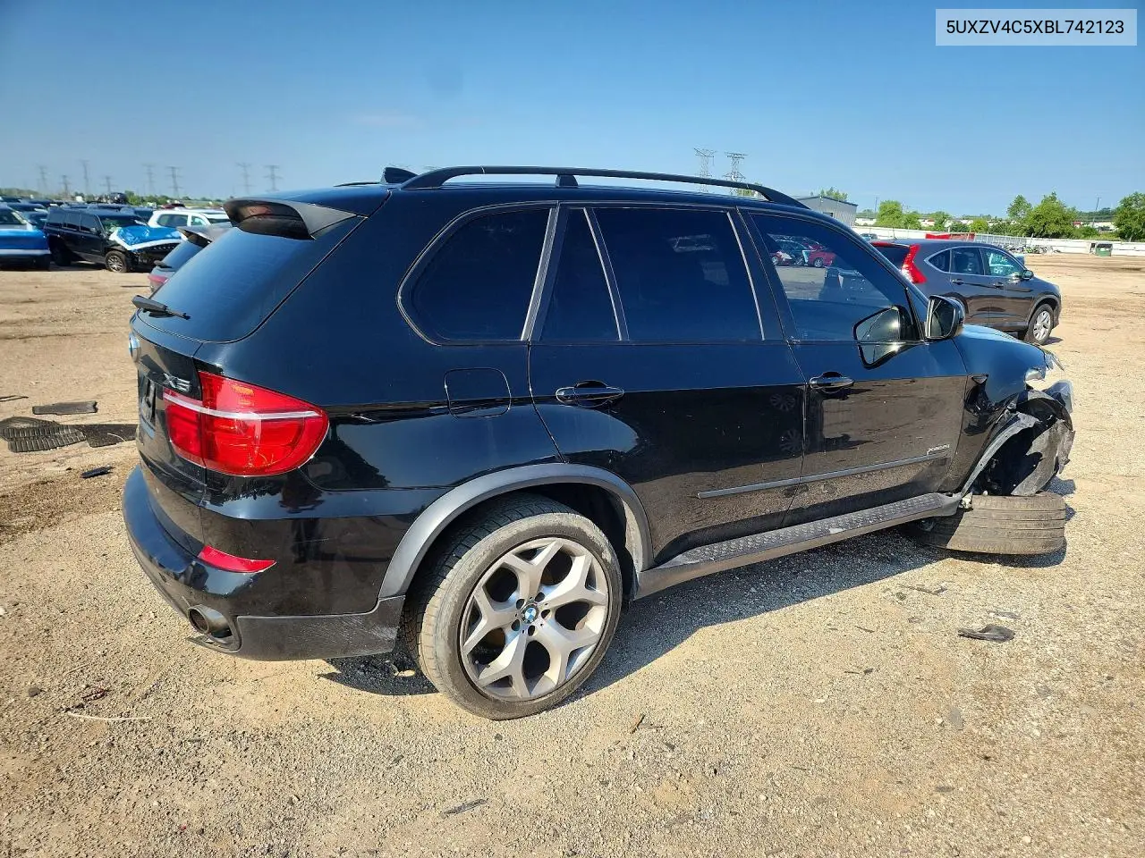 2011 BMW X5 xDrive35I VIN: 5UXZV4C5XBL742123 Lot: 59360166