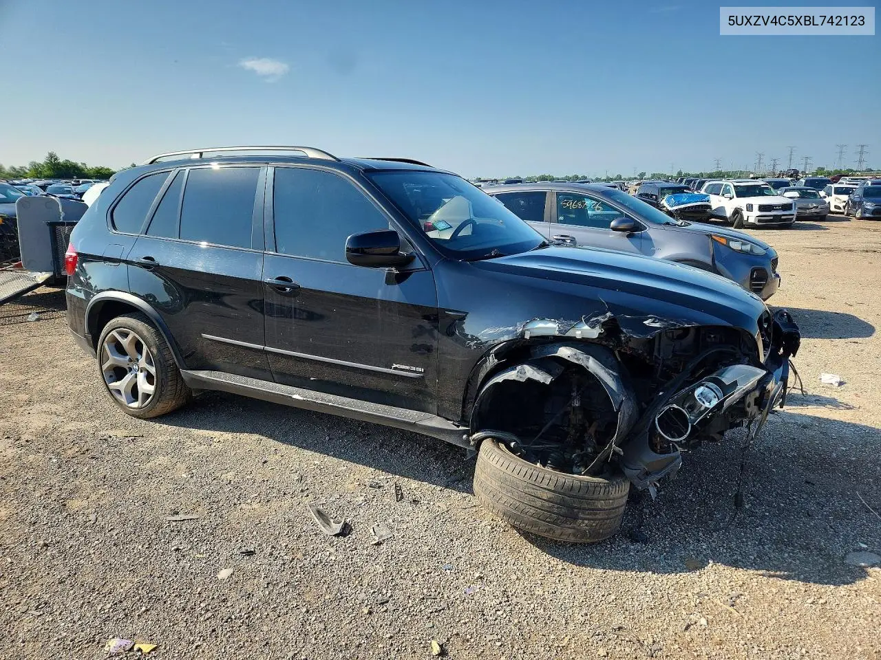 2011 BMW X5 xDrive35I VIN: 5UXZV4C5XBL742123 Lot: 59360166