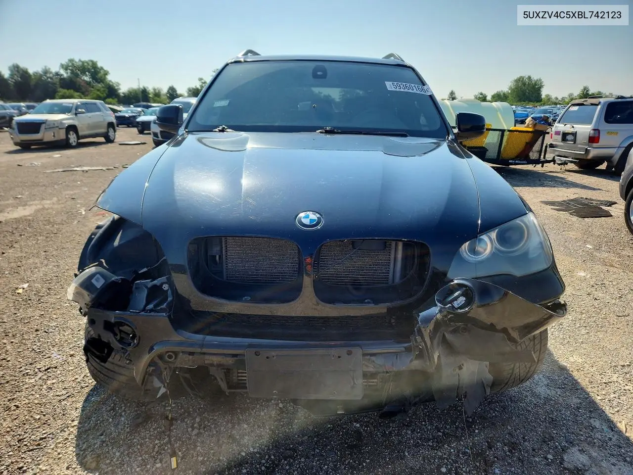 2011 BMW X5 xDrive35I VIN: 5UXZV4C5XBL742123 Lot: 59360166