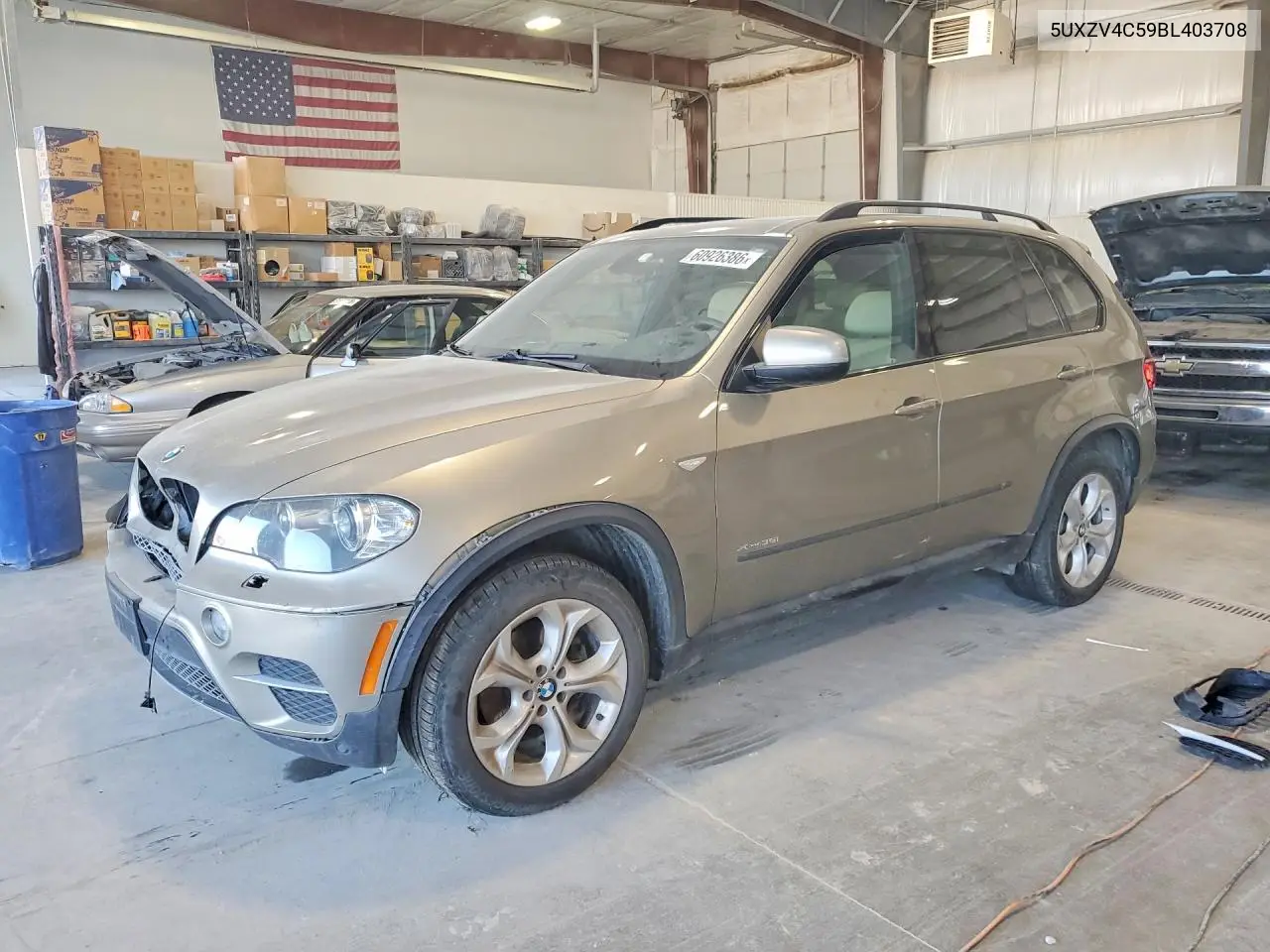 2011 BMW X5 xDrive35I VIN: 5UXZV4C59BL403708 Lot: 60926386