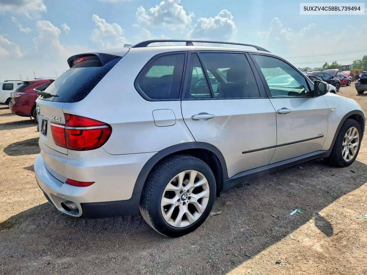 2011 BMW X5 xDrive35I VIN: 5UXZV4C58BL739494 Lot: 61698946
