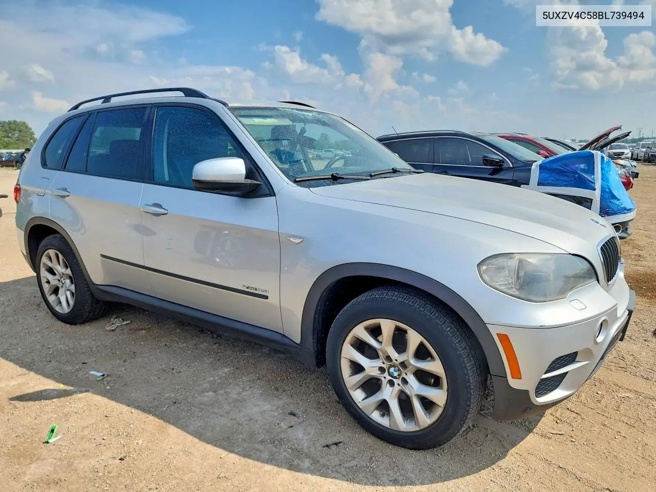 2011 BMW X5 xDrive35I VIN: 5UXZV4C58BL739494 Lot: 61698946