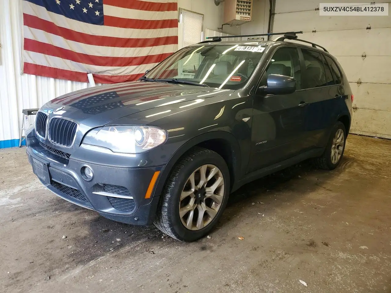 2011 BMW X5 xDrive35I VIN: 5UXZV4C54BL412378 Lot: 61810186