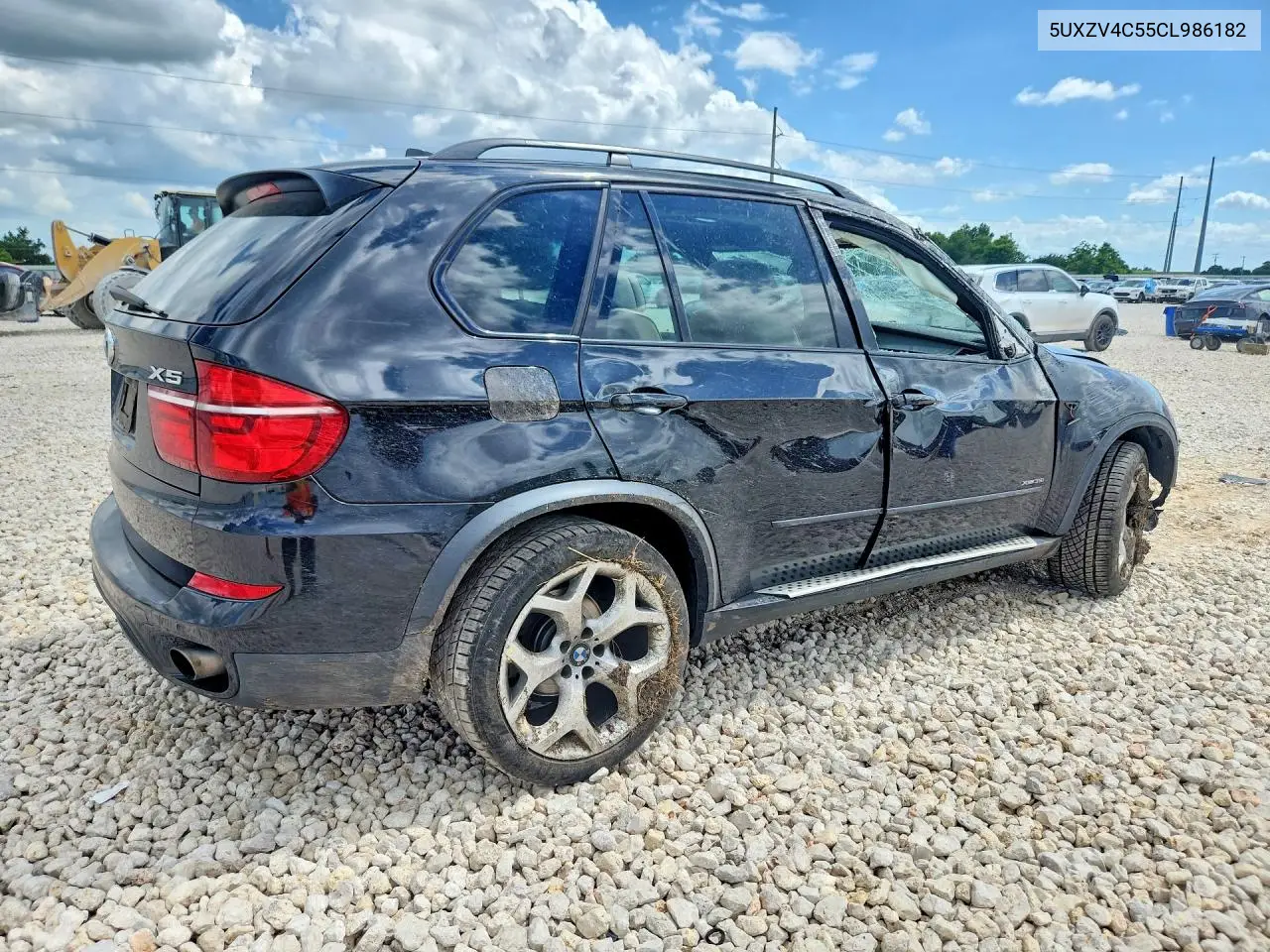 2012 BMW X5 xDrive35I VIN: 5UXZV4C55CL986182 Lot: 57063606