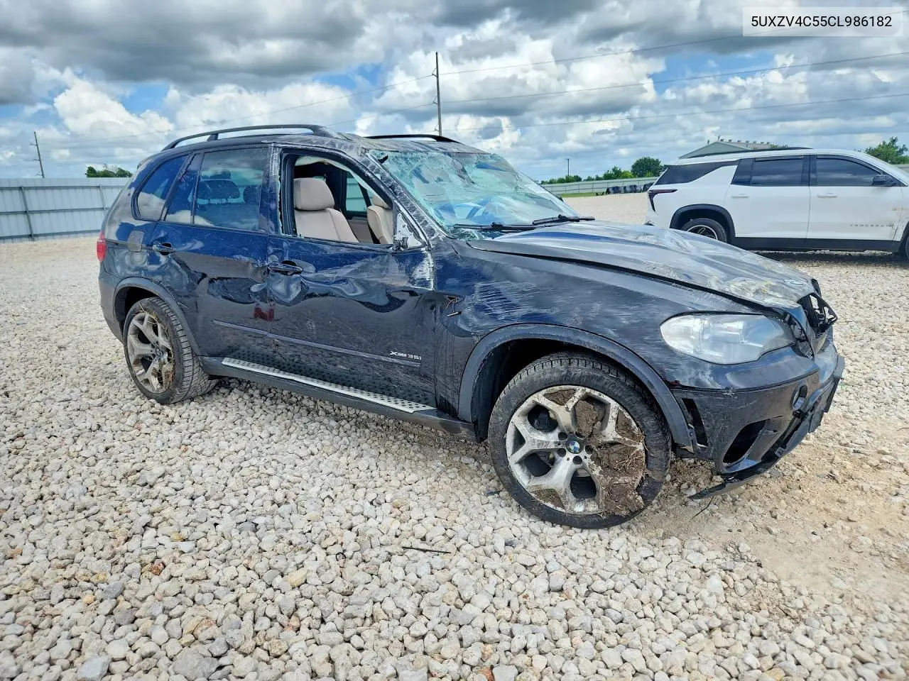 2012 BMW X5 xDrive35I VIN: 5UXZV4C55CL986182 Lot: 57063606