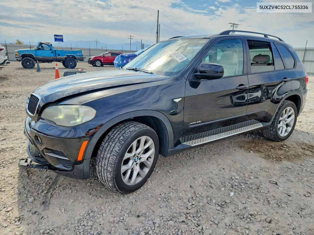 2012 BMW X5 xDrive35I VIN: 5UXZV4C52CL755336 Lot: 60245116