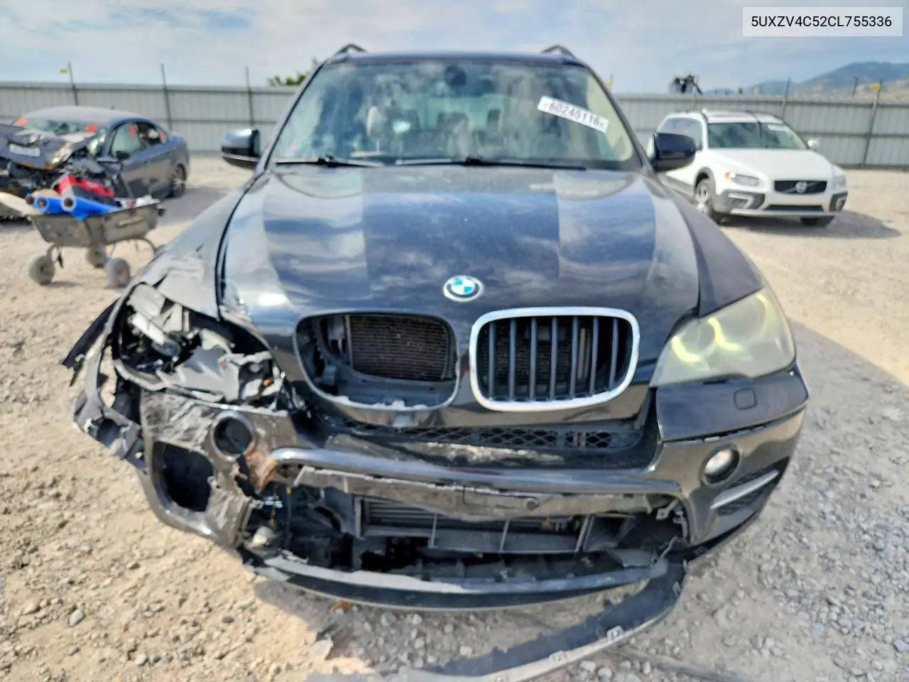 2012 BMW X5 xDrive35I VIN: 5UXZV4C52CL755336 Lot: 60245116