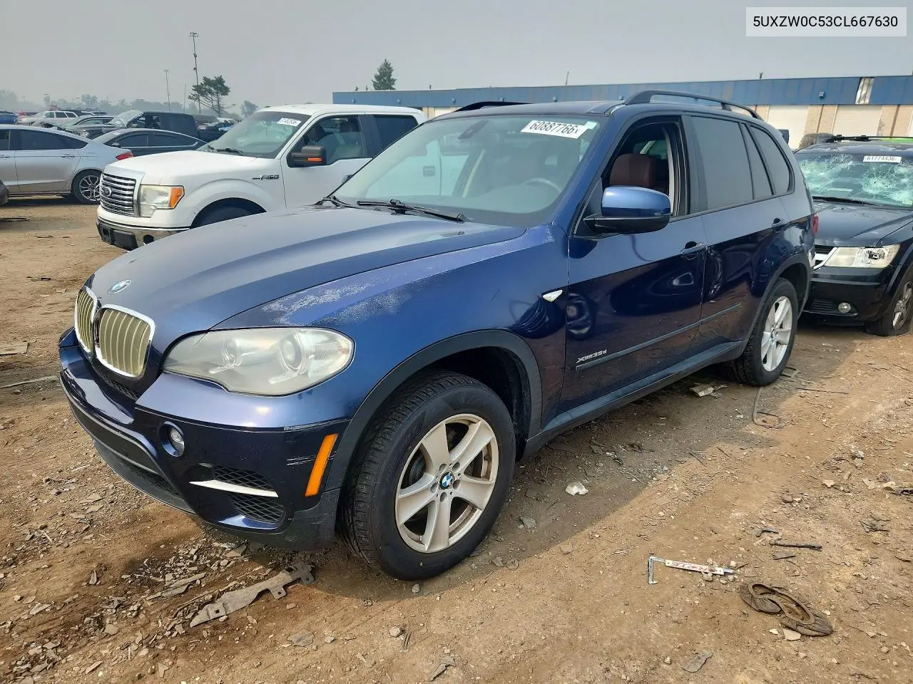 2012 BMW X5 xDrive35D VIN: 5UXZW0C53CL667630 Lot: 60887766