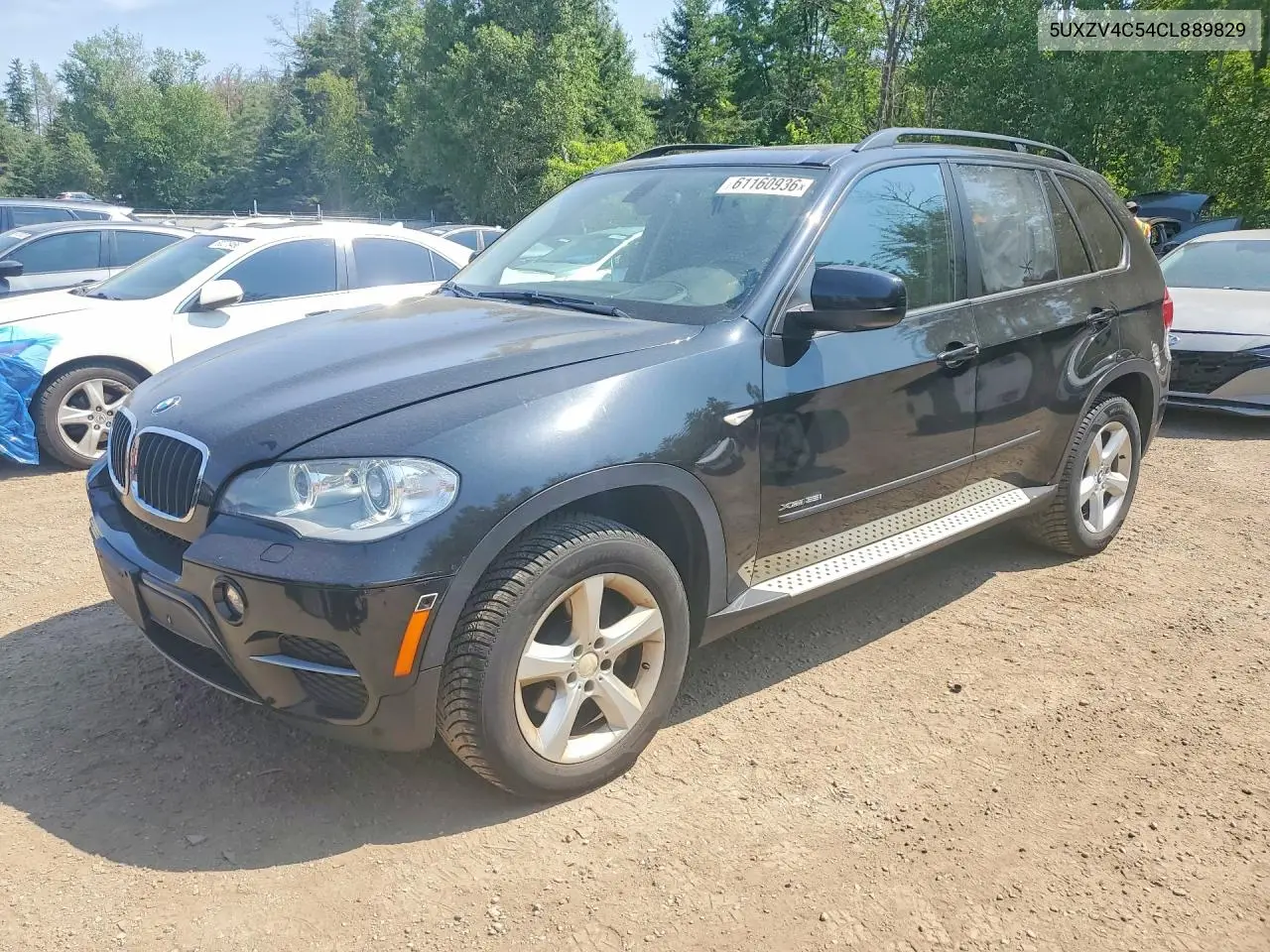 2012 BMW X5 xDrive35I VIN: 5UXZV4C54CL889829 Lot: 61160936