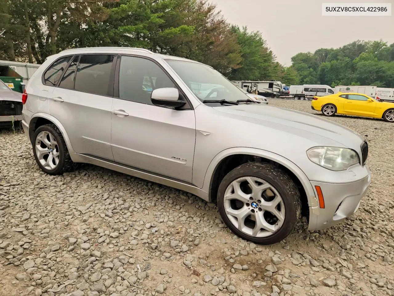 2012 BMW X5 xDrive50I VIN: 5UXZV8C5XCL422986 Lot: 61326196