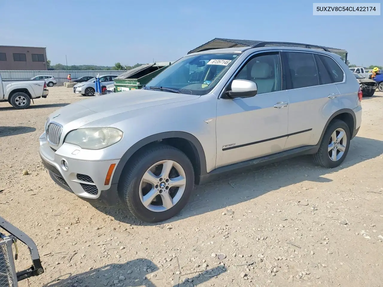 2012 BMW X5 xDrive50I VIN: 5UXZV8C54CL422174 Lot: 61357146