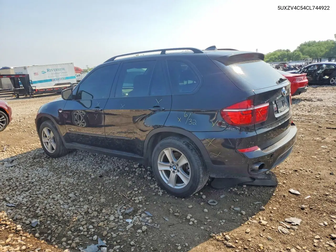 2012 BMW X5 xDrive35I VIN: 5UXZV4C54CL744922 Lot: 61426536