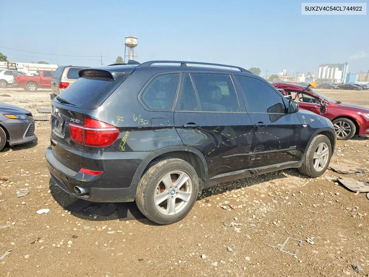2012 BMW X5 xDrive35I VIN: 5UXZV4C54CL744922 Lot: 61426536