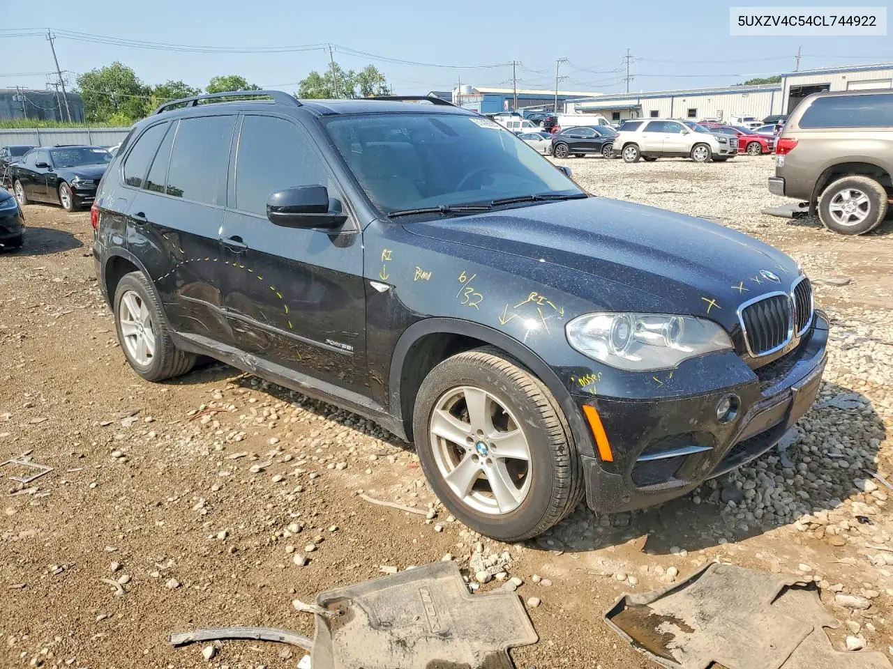 2012 BMW X5 xDrive35I VIN: 5UXZV4C54CL744922 Lot: 61426536