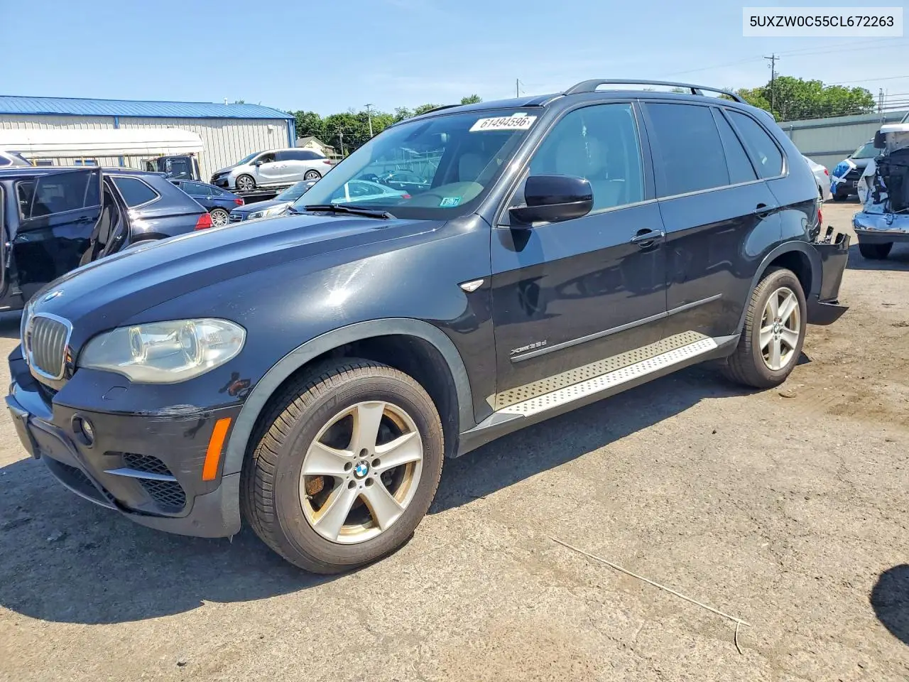 2012 BMW X5 xDrive35D VIN: 5UXZW0C55CL672263 Lot: 61494596