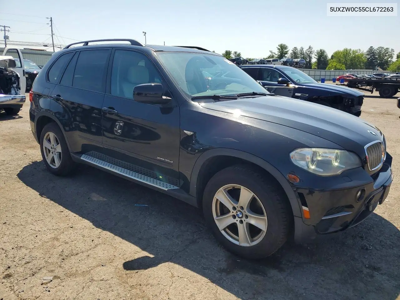 2012 BMW X5 xDrive35D VIN: 5UXZW0C55CL672263 Lot: 61494596