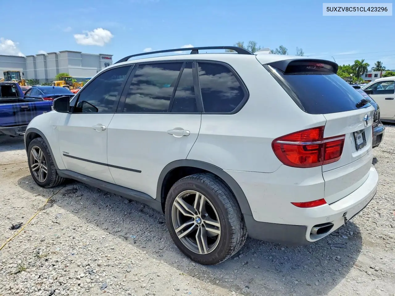 2012 BMW X5 xDrive50I VIN: 5UXZV8C51CL423296 Lot: 62111216