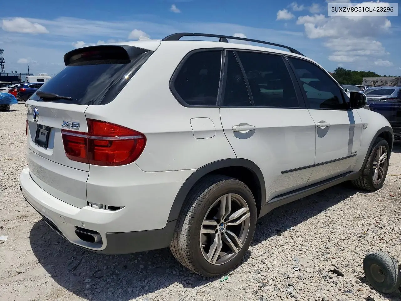 2012 BMW X5 xDrive50I VIN: 5UXZV8C51CL423296 Lot: 62111216