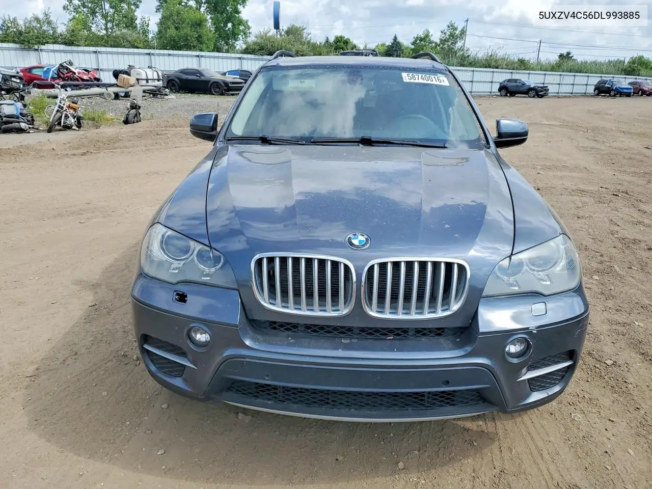 2013 BMW X5 xDrive35I VIN: 5UXZV4C56DL993885 Lot: 58740016