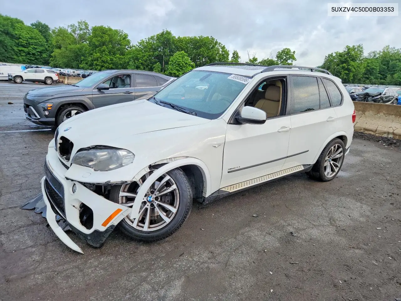2013 BMW X5 xDrive35I VIN: 5UXZV4C50D0B03353 Lot: 58808596