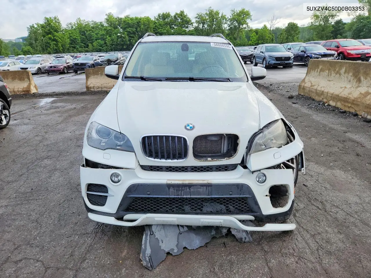 2013 BMW X5 xDrive35I VIN: 5UXZV4C50D0B03353 Lot: 58808596